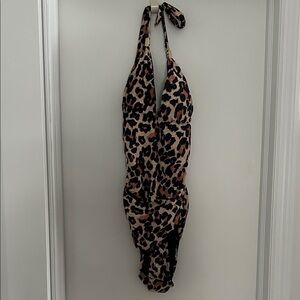 Amazon Leopard Print One Piece Swimsuit
